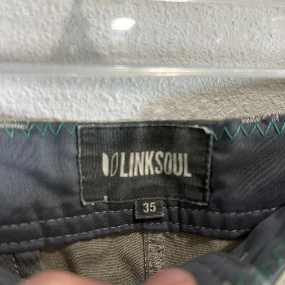 Linksoul golf Tan Flat Front Shorts‎ Lightweight Casual